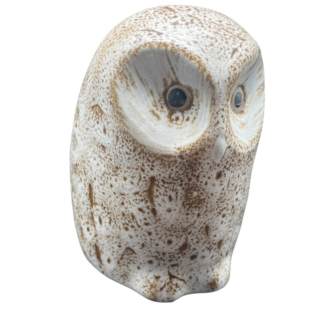 Pigeon Forge Pottery Signed D. Ferguson Owl Collectible Douglas Ferguson vintage